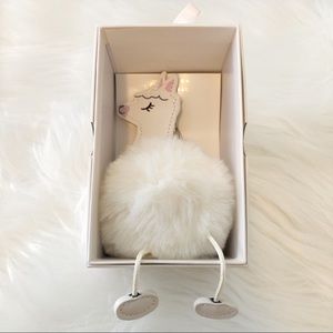 { lauren conrad } • llama keychain puff